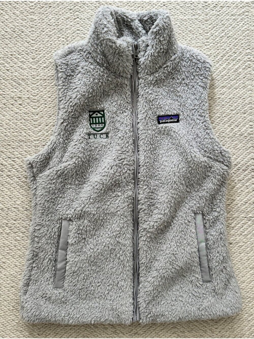 Patagonia Los Gatos Fleece Vest – Drifter Grey | NWT (Embroidered)